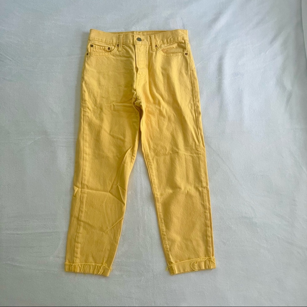 Levi’s Yellow Jeans